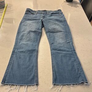 J. Crew Light Blue flair Leg Jeans sz 29T